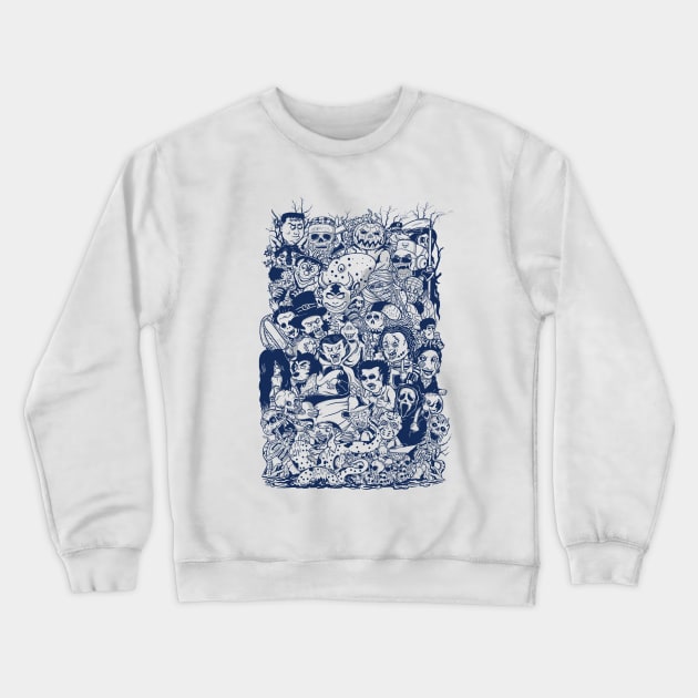 I'm Horror lover Crewneck Sweatshirt by methlop39